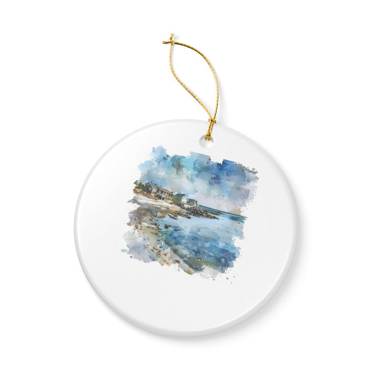 North Beach New Hampshire Ornament: Unique North Beach Souvenir, North Beach New Hampshire Xmas Decor, and Authentic North Beach Gift