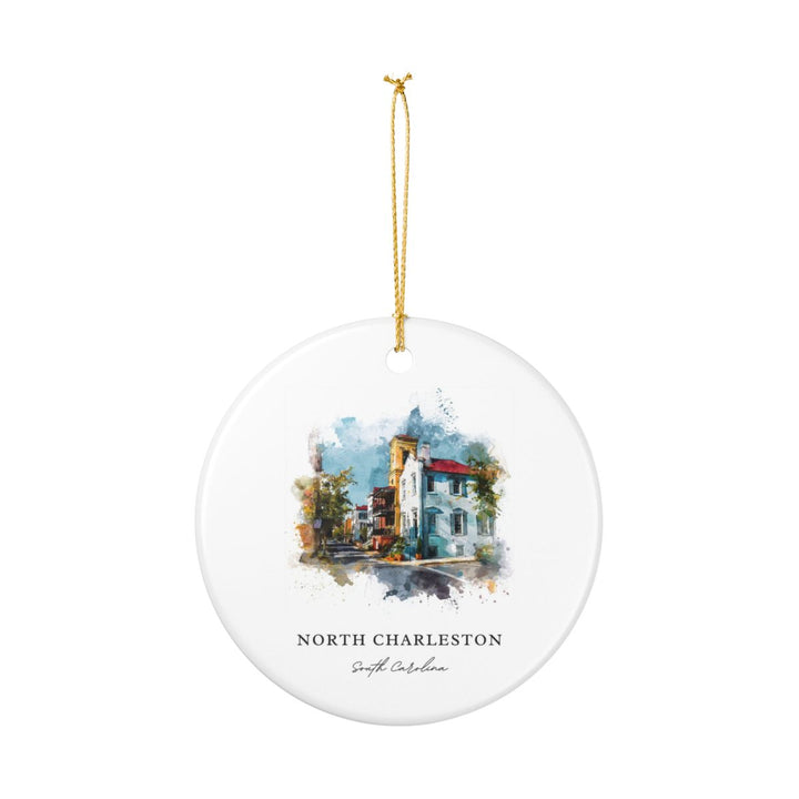 North Charleston South Carolina Ornament | Christmas Travel Gift