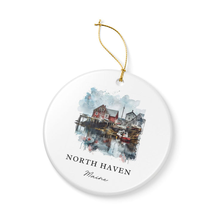 North Haven Maine Ornament | Christmas Travel Souvenir Gift