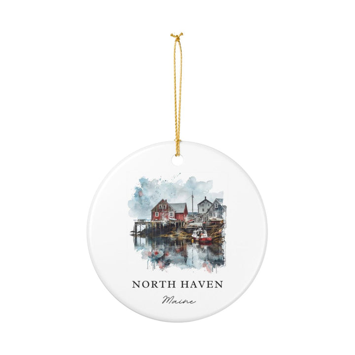 North Haven Maine Ornament | Christmas Travel Souvenir Gift