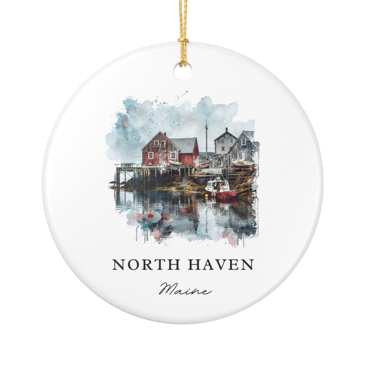 North Haven Maine Ornament | Christmas Travel Souvenir Gift