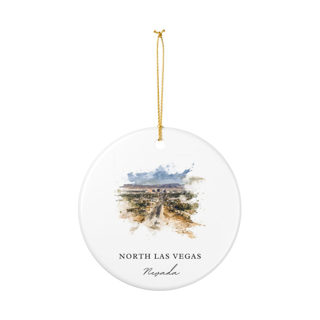North las Vegas Nevada Ornament | Christmas Travel Souvenir Gift