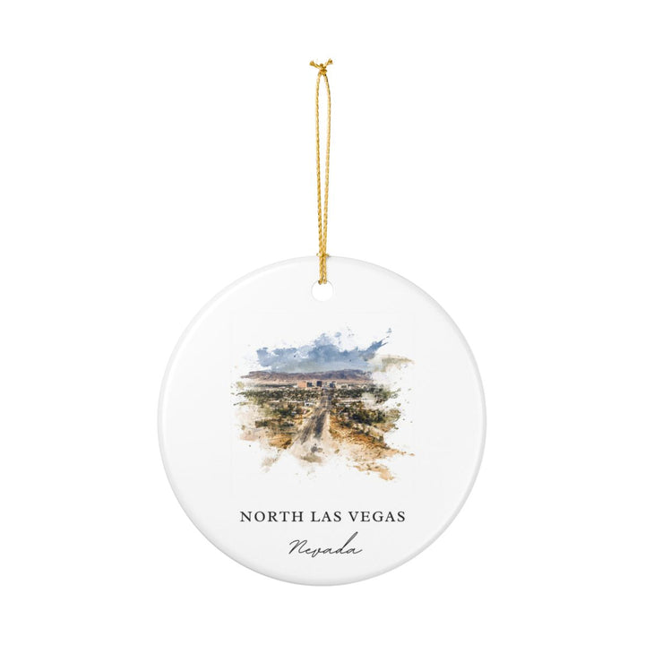 North las Vegas Nevada Ornament | Christmas Travel Souvenir Gift
