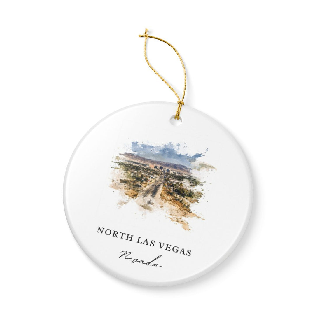 North las Vegas Nevada Ornament | Christmas Travel Souvenir Gift