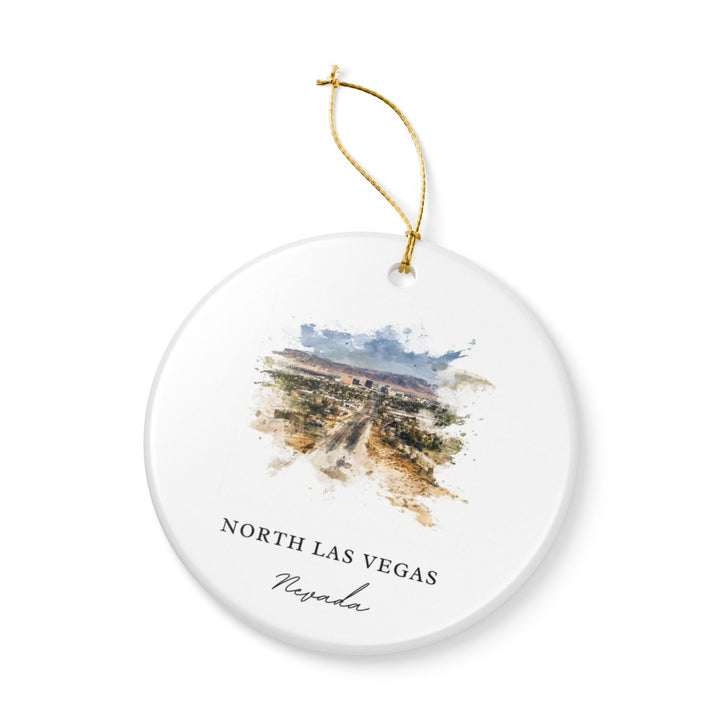 North las Vegas Nevada Ornament | Christmas Travel Souvenir Gift