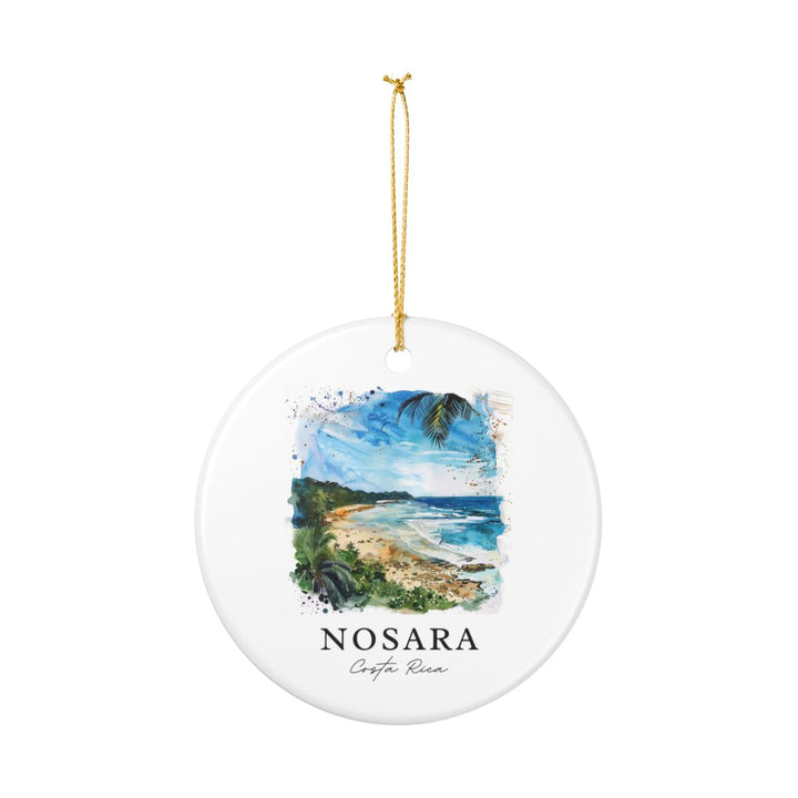 Nosara Costa Rica Ornament: Unique Nosara Costa Rica Souvenir, Nosara Costa Rica Xmas Decor, and Authentic Nosara Costa Rica Gift