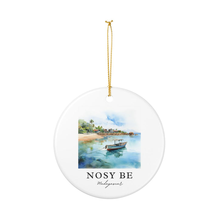 Nosy Be Madagascar Ornament: Unique Nosy Be Souvenir, Nosy Be Madagascar Xmas Decor, and Authentic Nosy Be Gift