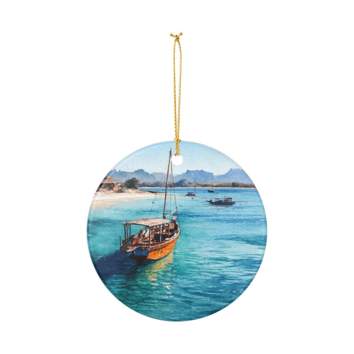 Nosy Be Madagascar Ornament: Unique Nosy Be Souvenir, Nosy Be Madagascar Xmas Decor, and Authentic Nosy Be Gift