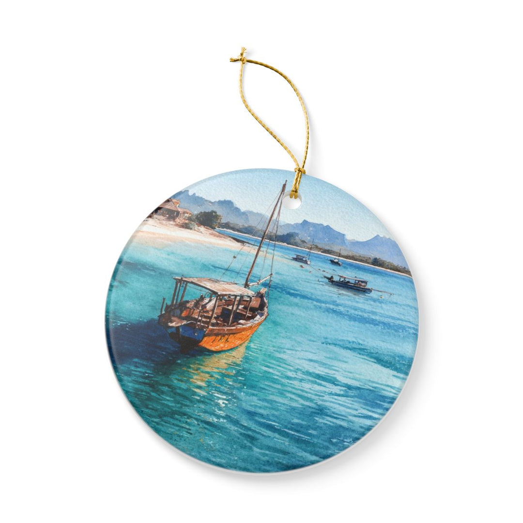 Nosy Be Madagascar Ornament: Unique Nosy Be Souvenir, Nosy Be Madagascar Xmas Decor, and Authentic Nosy Be Gift