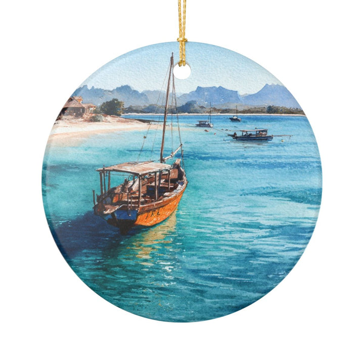 Nosy Be Madagascar Ornament: Unique Nosy Be Souvenir, Nosy Be Madagascar Xmas Decor, and Authentic Nosy Be Gift