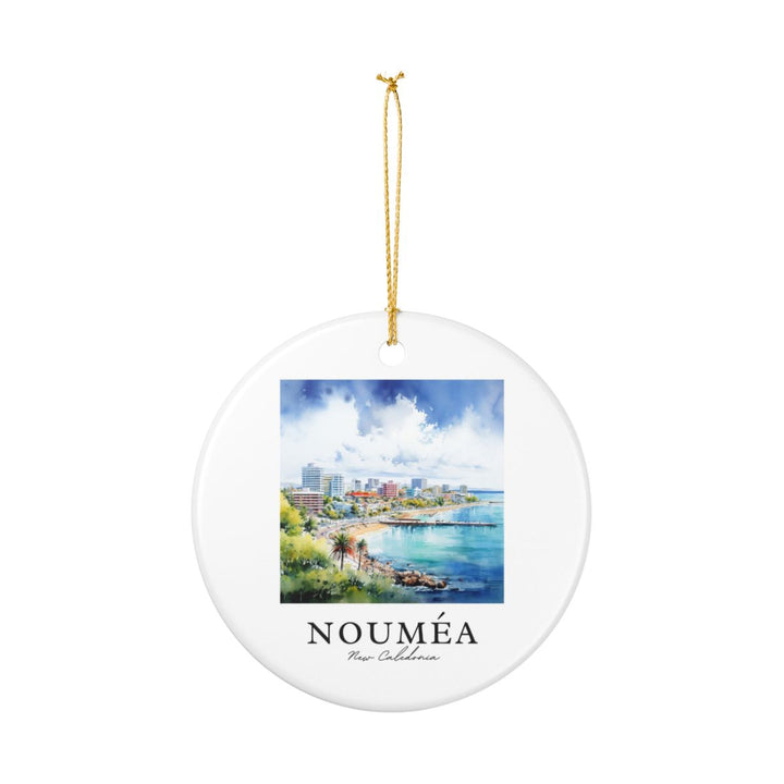 Nouméa New Caledonia Ornament: Unique Nouméa New Caledonia Souvenir, Nouméa New Caledonia Xmas Decor, and Authentic Nouméa New Caledonia Gift