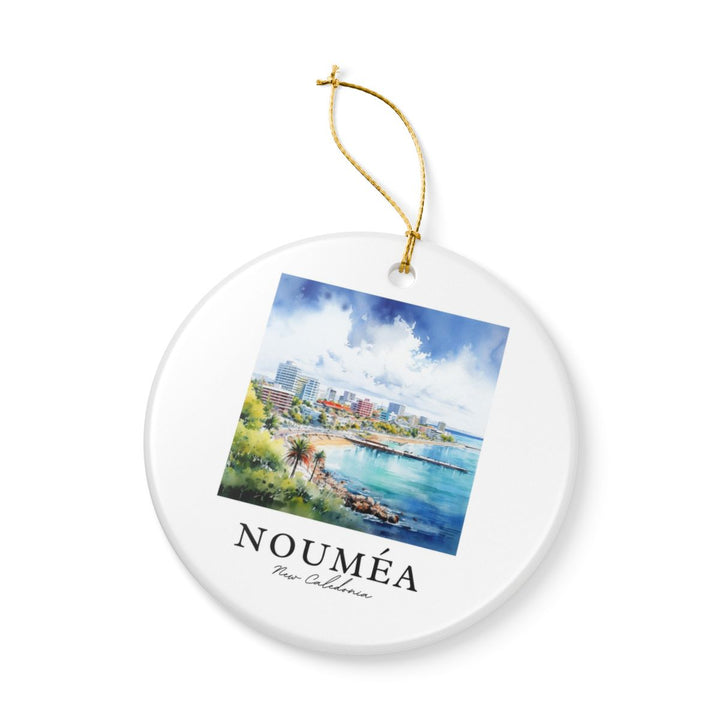 Nouméa New Caledonia Ornament: Unique Nouméa New Caledonia Souvenir, Nouméa New Caledonia Xmas Decor, and Authentic Nouméa New Caledonia Gift