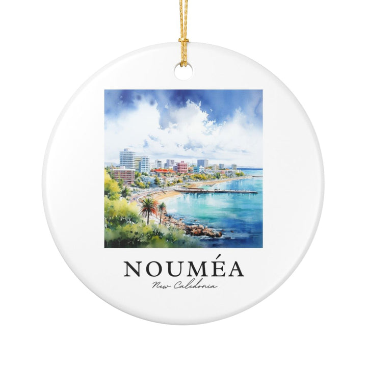 Nouméa New Caledonia Ornament: Unique Nouméa New Caledonia Souvenir, Nouméa New Caledonia Xmas Decor, and Authentic Nouméa New Caledonia Gift