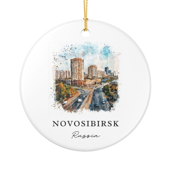 Novosibirsk Ornament: Unique Novosibirsk Souvenir, Novosibirsk Xmas Decor, and Authentic Novosibirsk Gift