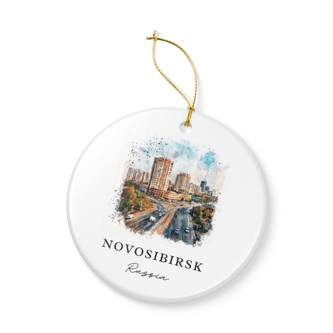 Novosibirsk Ornament: Unique Novosibirsk Souvenir, Novosibirsk Xmas Decor, and Authentic Novosibirsk Gift