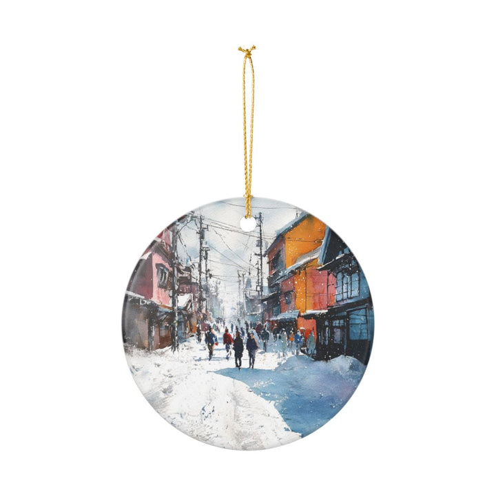 Nozawaonsen Japan Ornament: Unique Nozawaonsen Souvenir, Nozawaonsen Japan Xmas Decor, and Authentic Nozawaonsen Gift