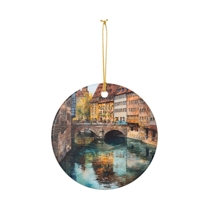Nuremberg Germany Ornament: Unique Nuremberg Souvenir, Nuremberg Germany Xmas Decor, and Authentic Nuremberg Gift