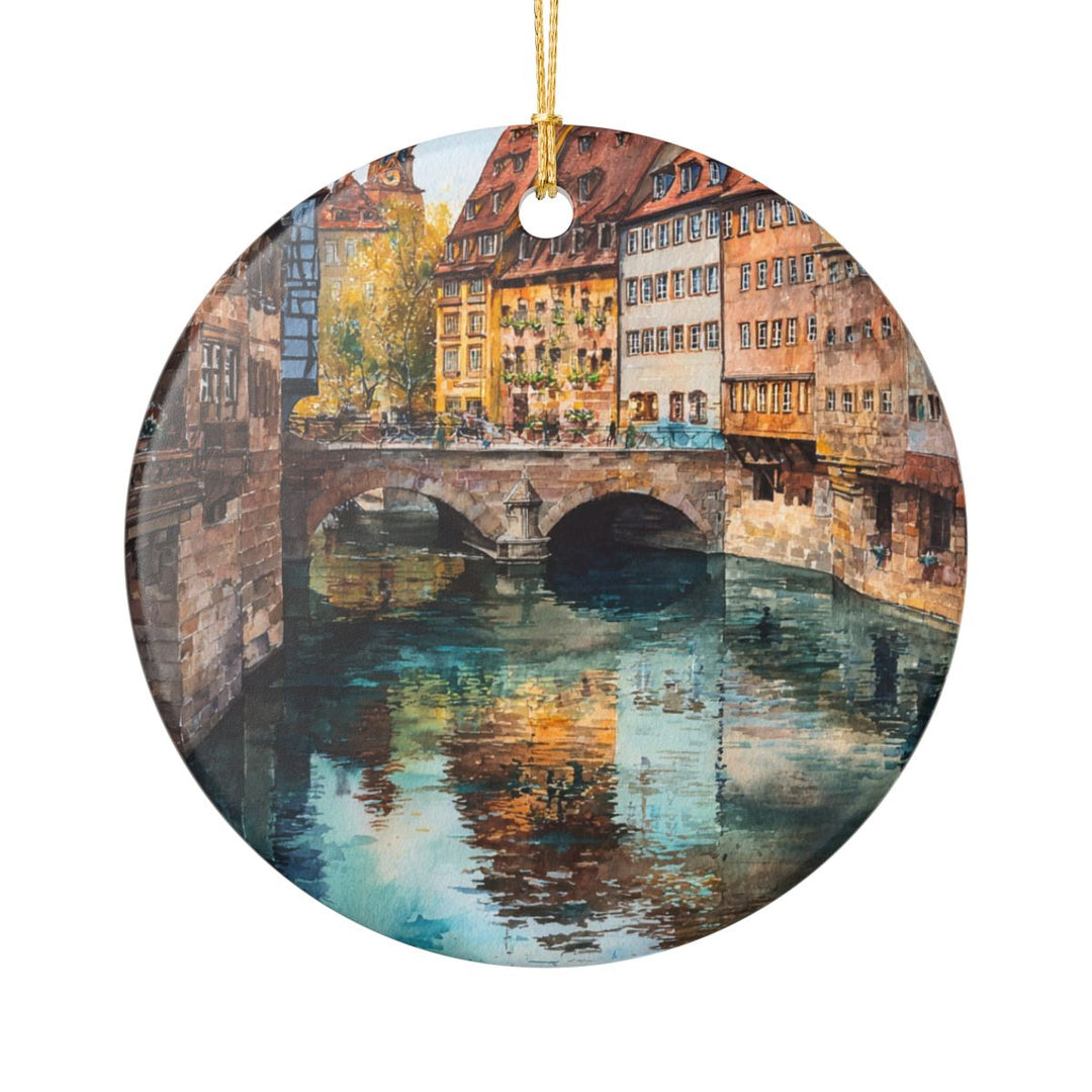 Nuremberg Germany Ornament: Unique Nuremberg Souvenir, Nuremberg Germany Xmas Decor, and Authentic Nuremberg Gift