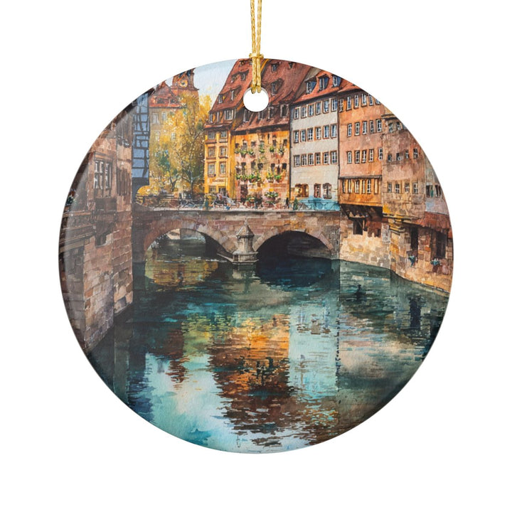 Nuremberg Germany Ornament: Unique Nuremberg Souvenir, Nuremberg Germany Xmas Decor, and Authentic Nuremberg Gift