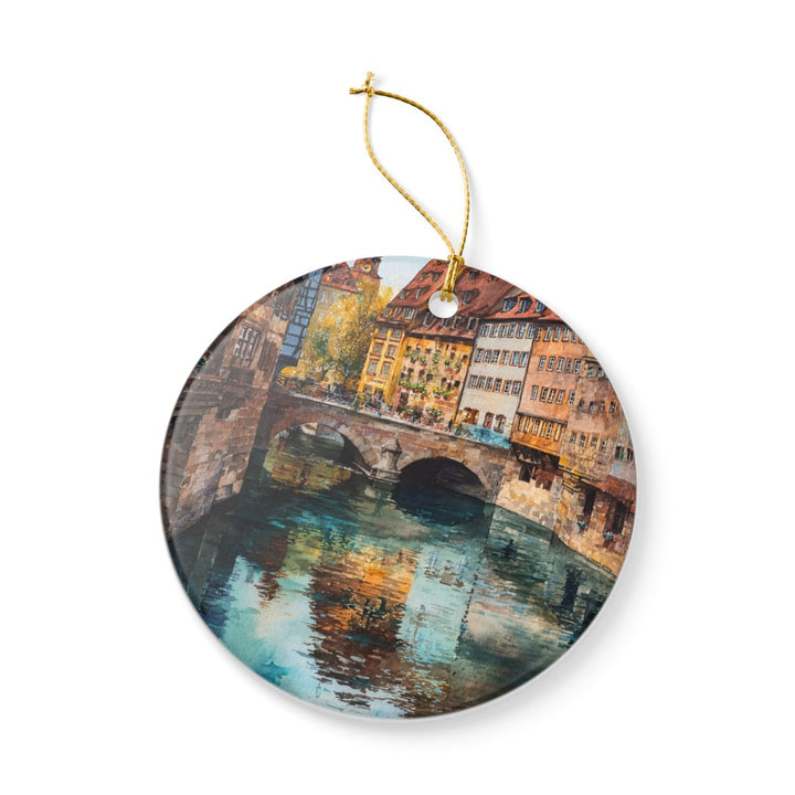 Nuremberg Germany Ornament: Unique Nuremberg Souvenir, Nuremberg Germany Xmas Decor, and Authentic Nuremberg Gift