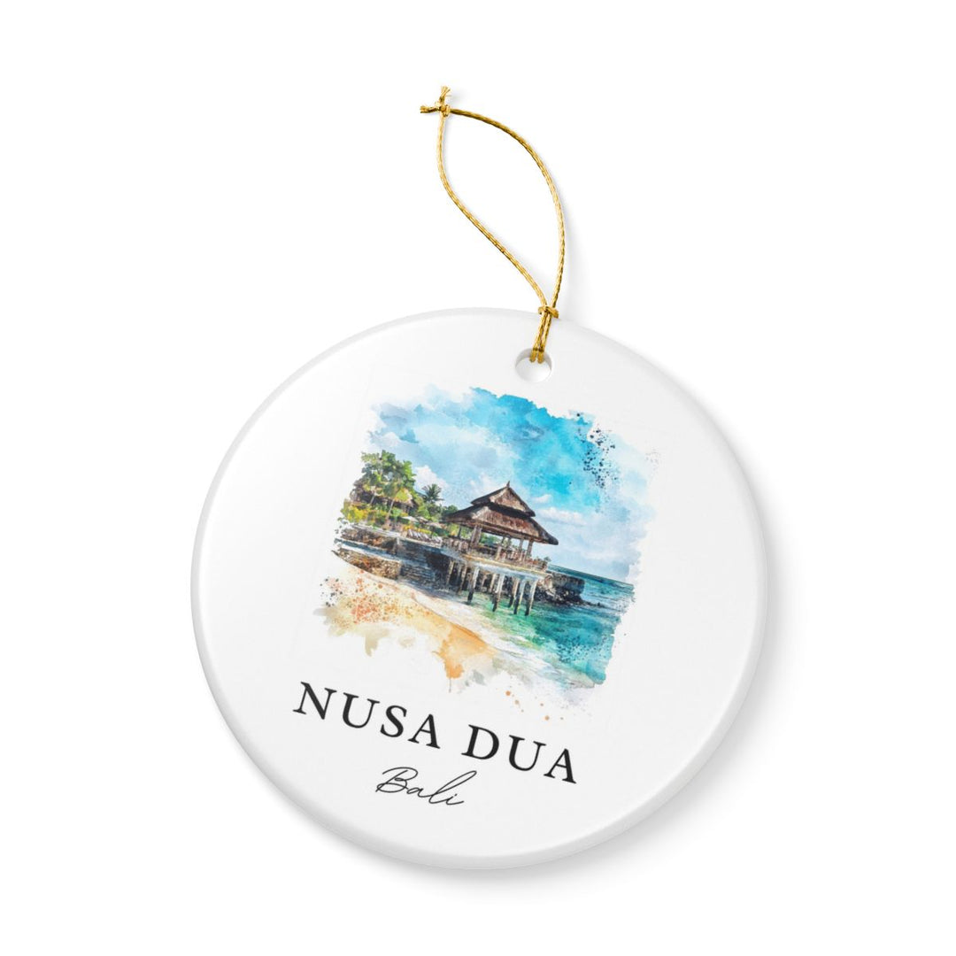 Nusa Dua Bali Ornament | Christmas Travel Souvenir Gift