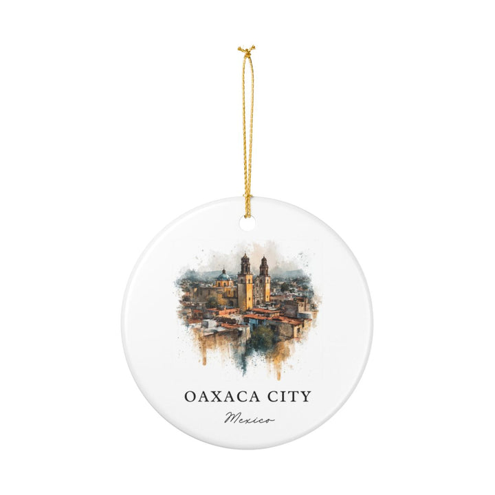 Oaxaca Mexico Ornament: Unique Oaxaca Souvenir, Oaxaca Mexico Xmas Decor, and Authentic Oaxaca Gift