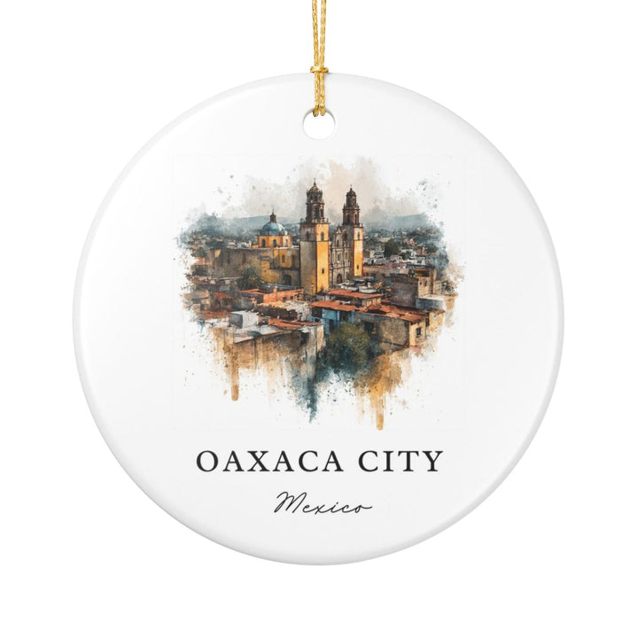Oaxaca Mexico Ornament: Unique Oaxaca Souvenir, Oaxaca Mexico Xmas Decor, and Authentic Oaxaca Gift