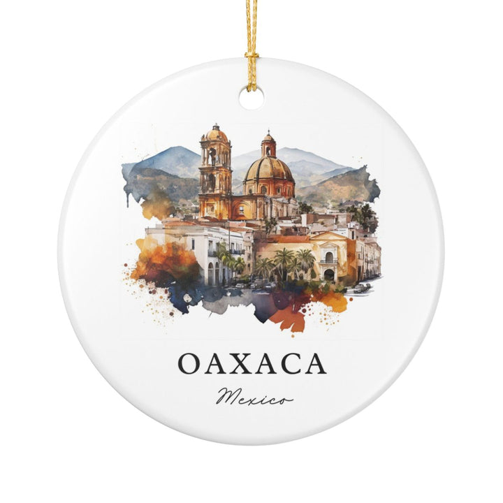 Oaxaca Mexico Ornament: Unique Oaxaca Souvenir, Oaxaca Mexico Xmas Decor, and Authentic Oaxaca Gift