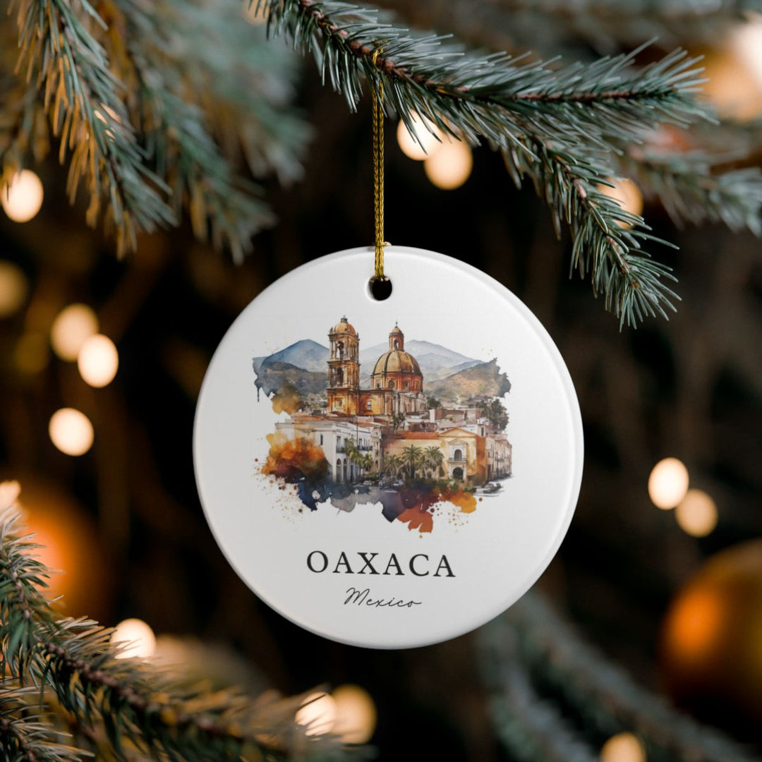 Oaxaca Mexico Ornament: Unique Oaxaca Souvenir, Oaxaca Mexico Xmas Decor, and Authentic Oaxaca Gift