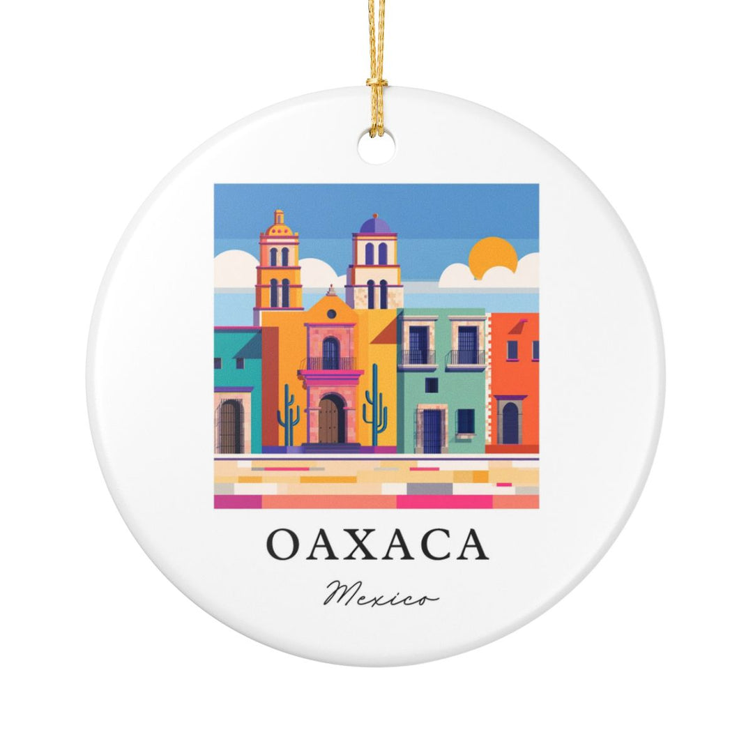 Oaxaca Mexico Ornament: Unique Oaxaca Souvenir, Oaxaca Mexico Xmas Decor, and Authentic Oaxaca Gift