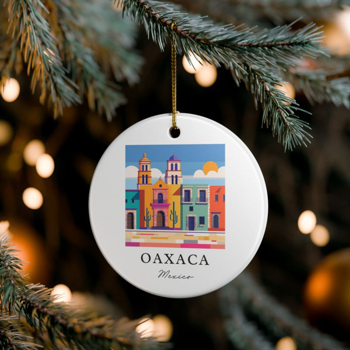 Oaxaca Mexico Ornament: Unique Oaxaca Souvenir, Oaxaca Mexico Xmas Decor, and Authentic Oaxaca Gift