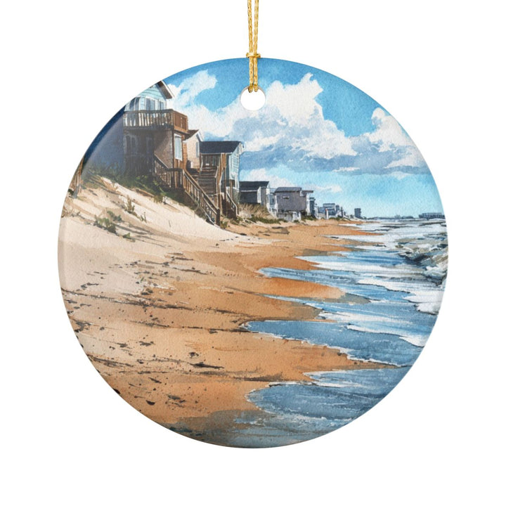 Ocean City Maryland Ornament: Unique Ocean City Souvenir, Ocean City Maryland Xmas Decor, and Authentic Ocean City Gift
