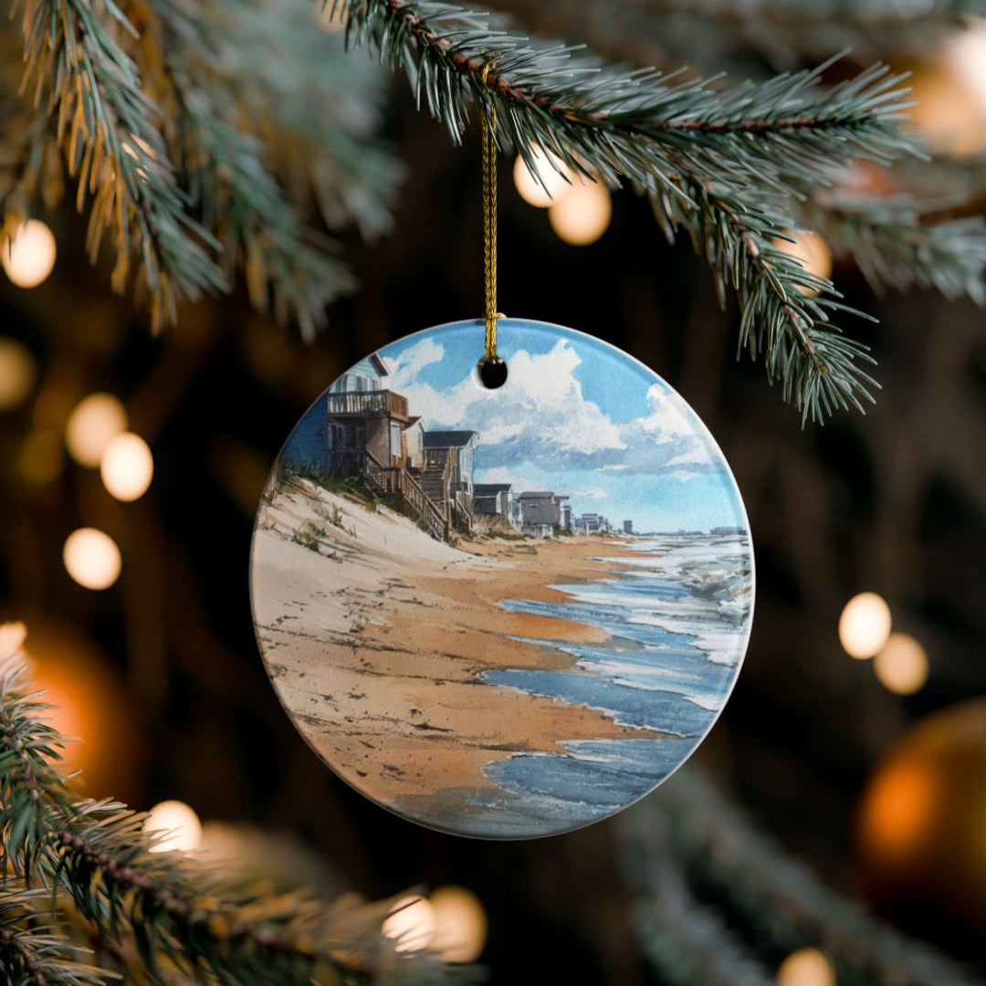 Ocean City Maryland Ornament: Unique Ocean City Souvenir, Ocean City Maryland Xmas Decor, and Authentic Ocean City Gift