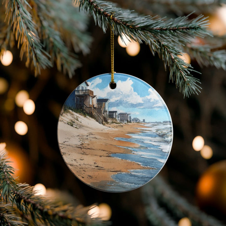 Ocean City Maryland Ornament: Unique Ocean City Souvenir, Ocean City Maryland Xmas Decor, and Authentic Ocean City Gift