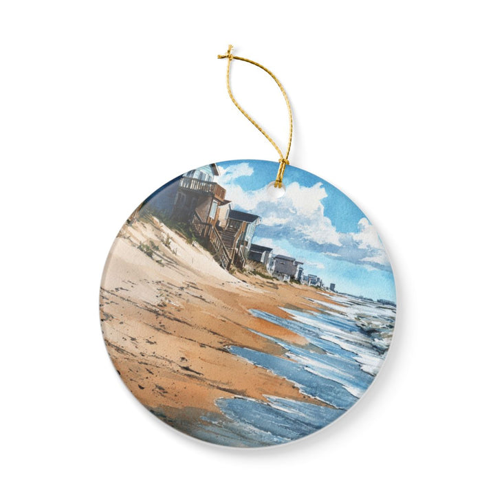 Ocean City Maryland Ornament: Unique Ocean City Souvenir, Ocean City Maryland Xmas Decor, and Authentic Ocean City Gift