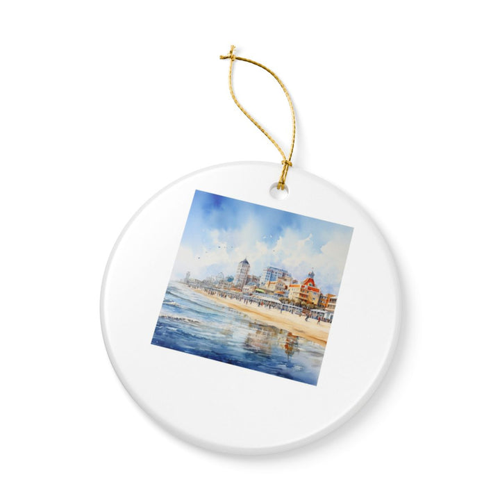 Ocean City Maryland Ornament: Unique Ocean City Souvenir, Ocean City Maryland Xmas Decor, and Authentic Ocean City Gift