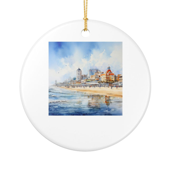 Ocean City Maryland Ornament: Unique Ocean City Souvenir, Ocean City Maryland Xmas Decor, and Authentic Ocean City Gift