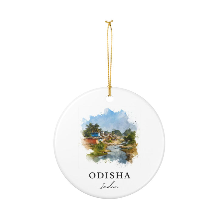 Odisha India Ornament: Unique Odisha Souvenir, Odisha India Xmas Decor, and Authentic Odisha Gift