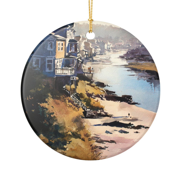 Ogunquit Maine Ornament: Unique Ogunquit Souvenir, Ogunquit Maine Xmas Decor, and Authentic Ogunquit Gift