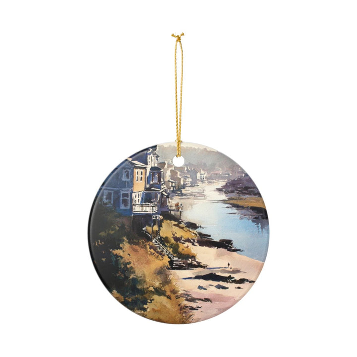 Ogunquit Maine Ornament: Unique Ogunquit Souvenir, Ogunquit Maine Xmas Decor, and Authentic Ogunquit Gift