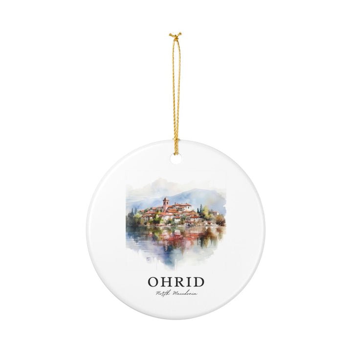 Ohrid North Macedonia Ornament | Christmas Travel Souvenir Gift
