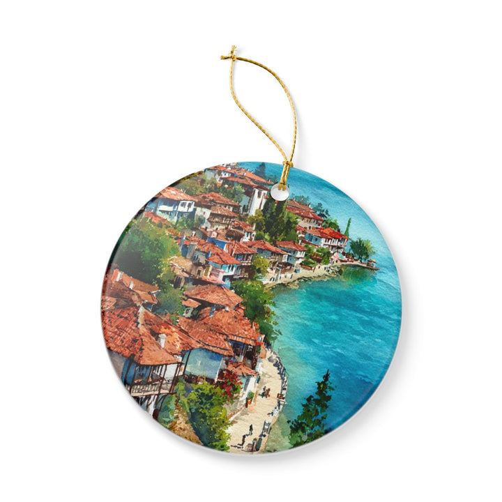 Ohrid North Macedonia Ornament | Christmas Travel Souvenir Gift