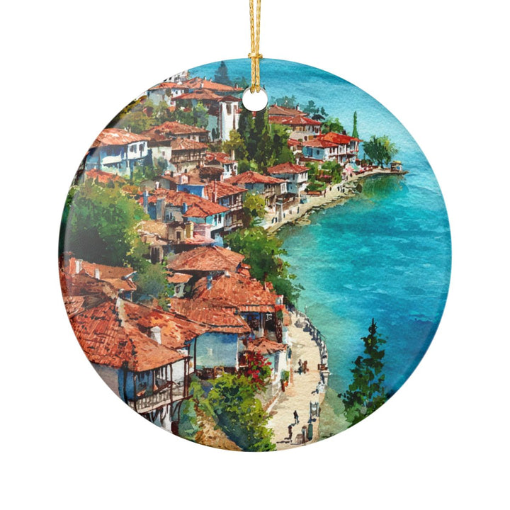 Ohrid North Macedonia Ornament | Christmas Travel Souvenir Gift