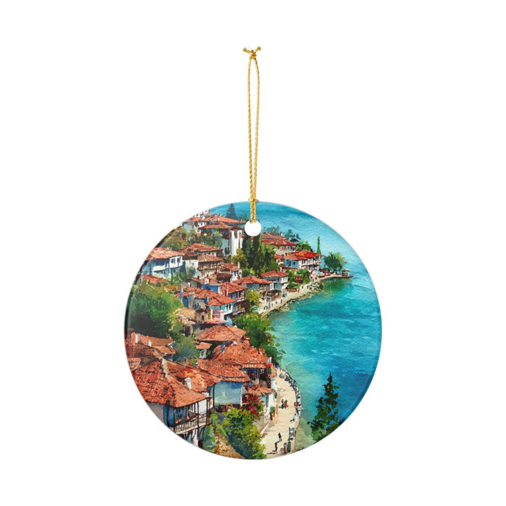 Ohrid North Macedonia Ornament | Christmas Travel Souvenir Gift