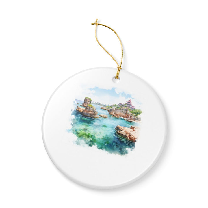 Okinawa Japan Ornament: Unique Okinawa Japan Souvenir, Okinawa Japan Xmas Decor, and Authentic Okinawa Japan Gift