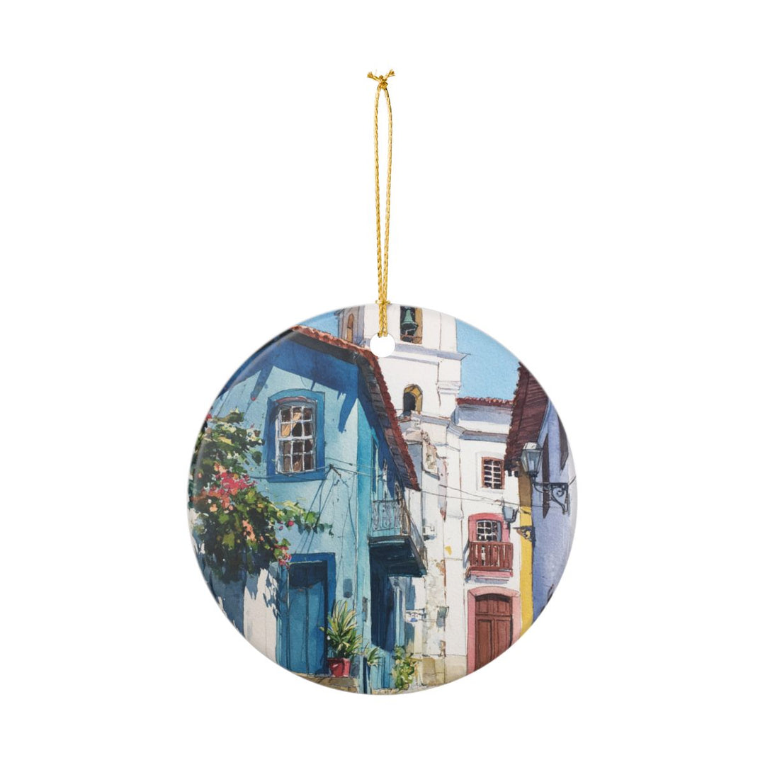 Olinda Brazil Ornament: Unique Olinda Souvenir, Olinda Brazil Xmas Decor, and Authentic Olinda Gift