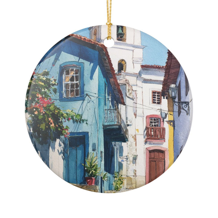 Olinda Brazil Ornament: Unique Olinda Souvenir, Olinda Brazil Xmas Decor, and Authentic Olinda Gift