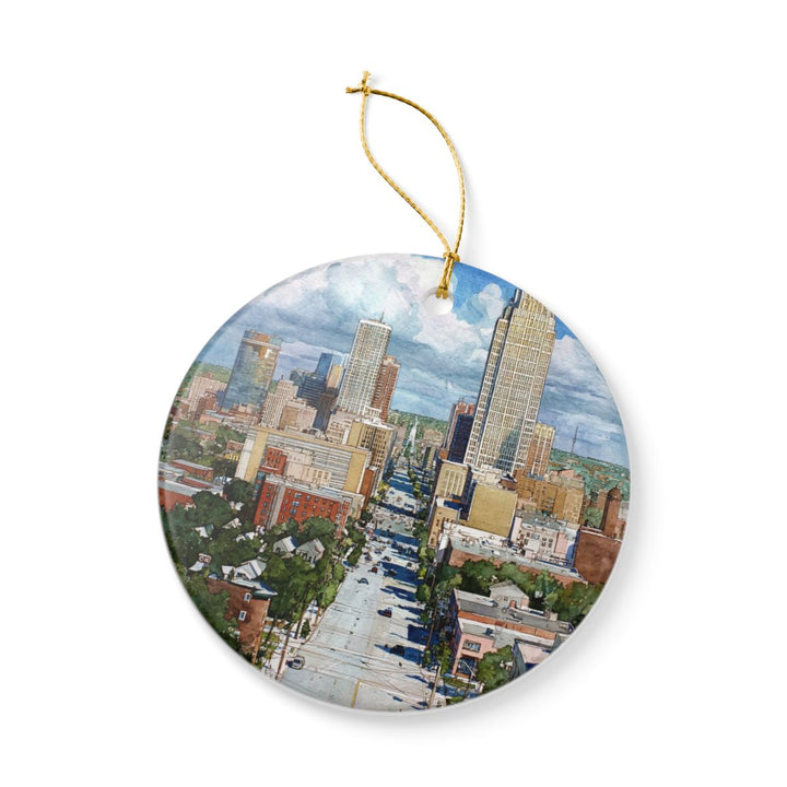 Omaha Nebraska USA Ornament: Unique Omaha Souvenir, Omaha Nebraska Xmas Decor, and Authentic Omaha Gift