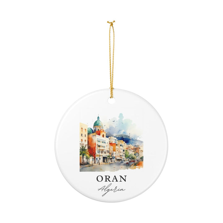 Oran Algeria Ornament: Unique Oran Algeria Souvenir, Oran Algeria Xmas Decor, and Authentic Oran Algeria Gift