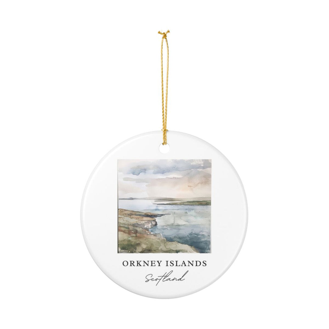 Orkney Islands Scotland Ornament | Christmas Travel Souvenir Gift